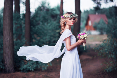 Fascinator for the bride