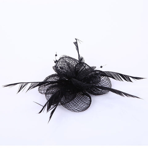 Feather Hair Accessories Fascinator