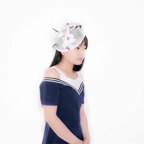 New Women Flower Fascinator