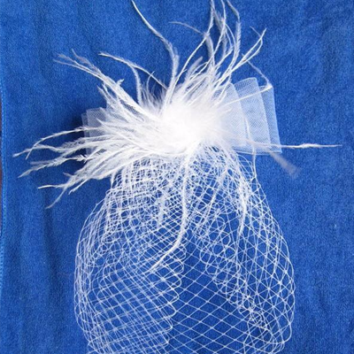 Bridal Feather Party Fascinator