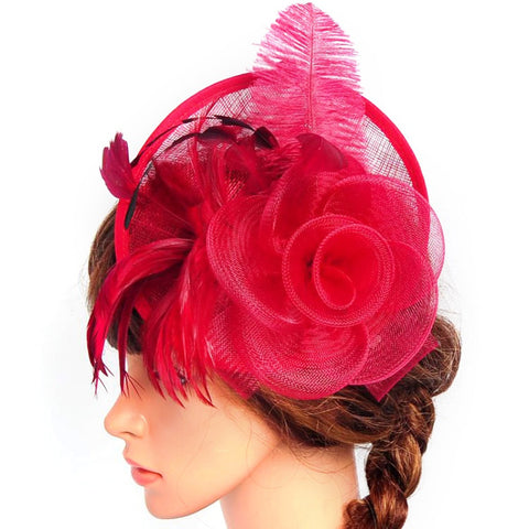 Women Chic Wedding Fascinator