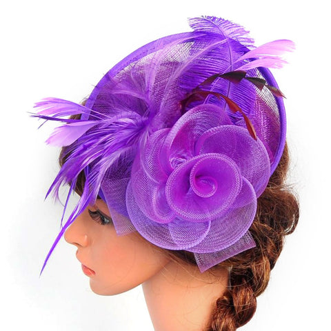 Women Chic Wedding Fascinator