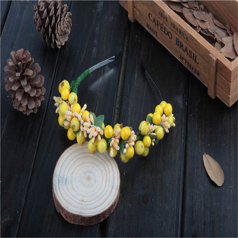 Flower Crown Women Fascinator
