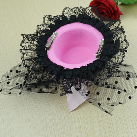 Hat Cap Lace Fascinator