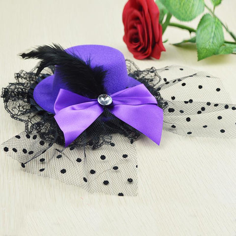 Hat Cap Lace Fascinator