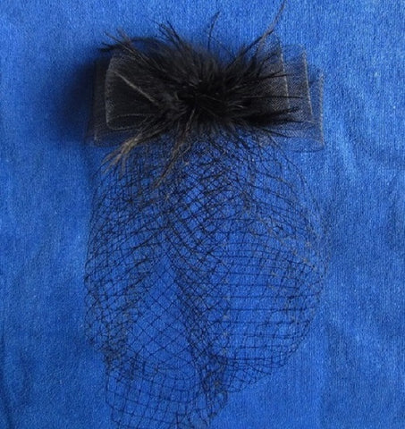 Bridal Feather Party Fascinator