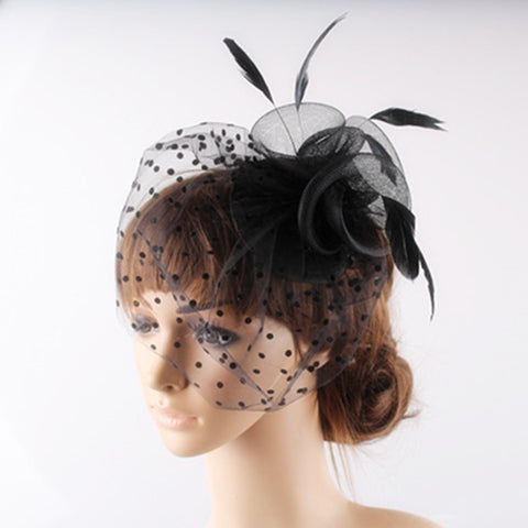 Wedding Roses Crinoline Fascinator