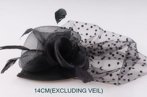 Wedding Roses Crinoline Fascinator