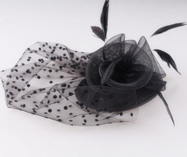 Wedding Roses Crinoline Fascinator