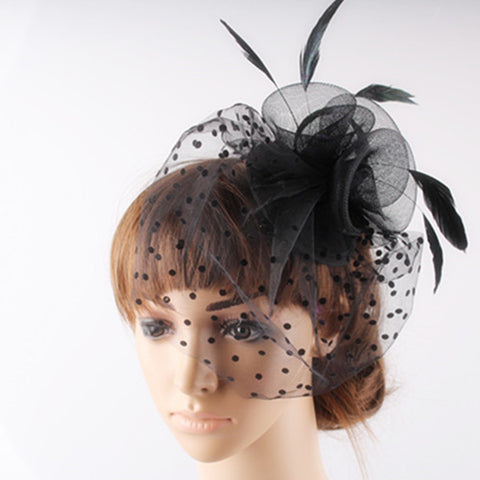 Wedding Roses Crinoline Fascinator