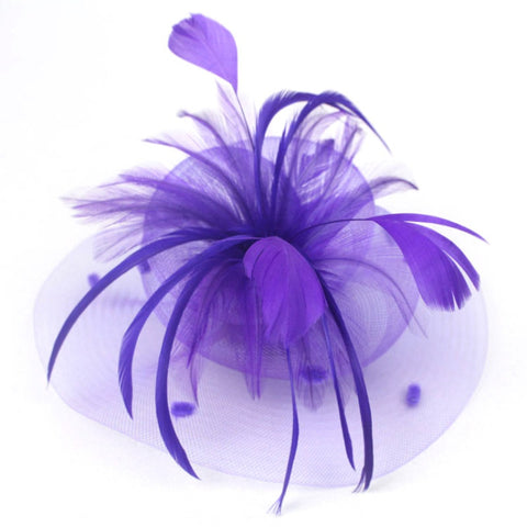 New Women Feather Fascinator