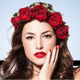 Rose Flower Headband Fascinator