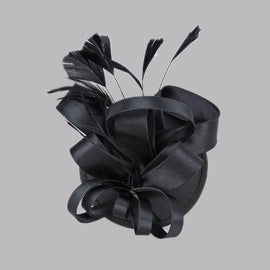 Fashion Feather Satin Fascinator