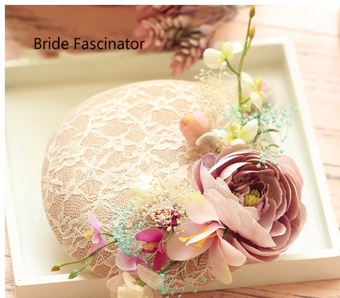 Wedding Lace Hair Fascinator