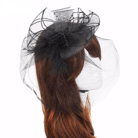 Wedding Feather Fascinator