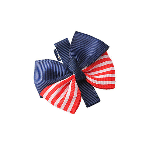 Flowers Hair Bow Fascinator