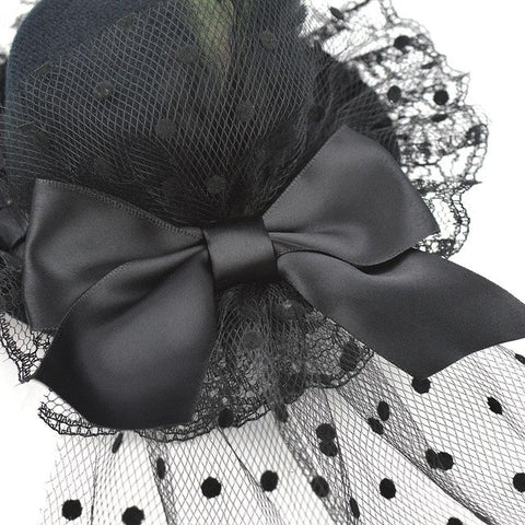 Hat Cap Lace Fascinator