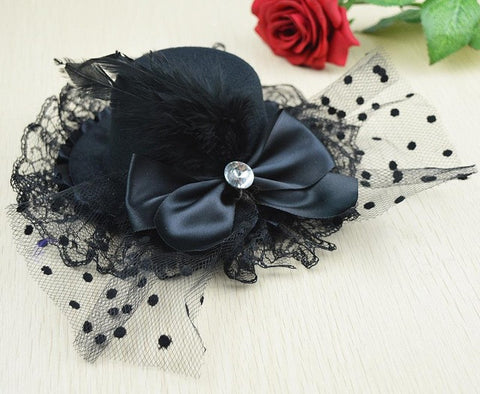 Hat Cap Lace Fascinator