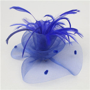 New Women Feather Fascinator