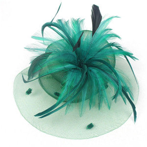 New Women Feather Fascinator