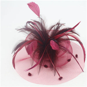 New Women Feather Fascinator