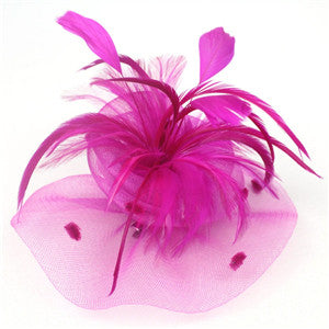 New Women Feather Fascinator
