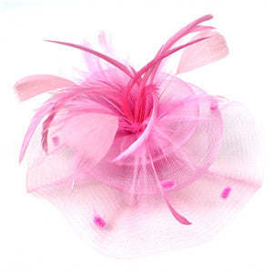 New Women Feather Fascinator