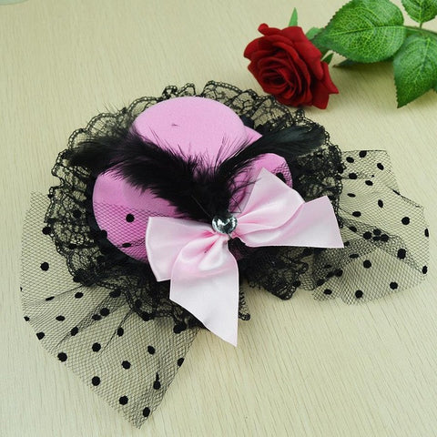 Hat Cap Lace Fascinator