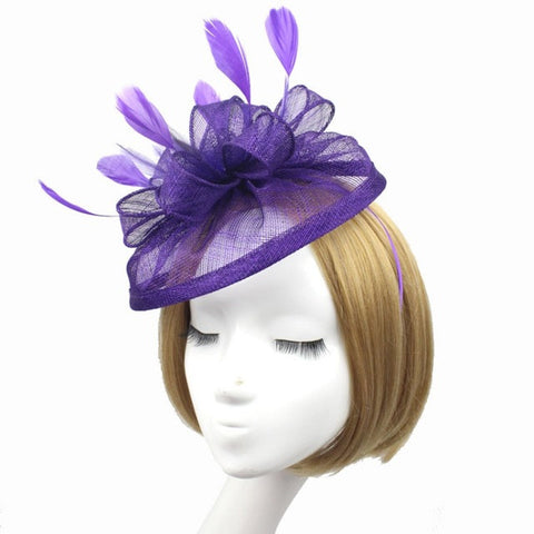 Stylish Feather Headband Fascinator