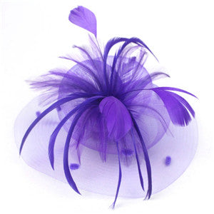 New Women Feather Fascinator