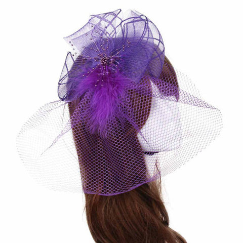 Wedding Feather Fascinator