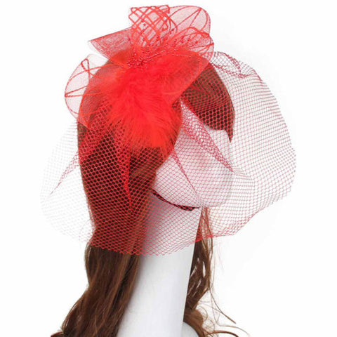 Wedding Feather Fascinator