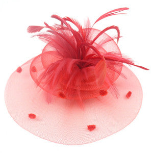 New Women Feather Fascinator