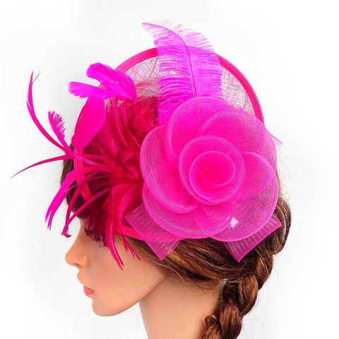 Women Chic Wedding Fascinator