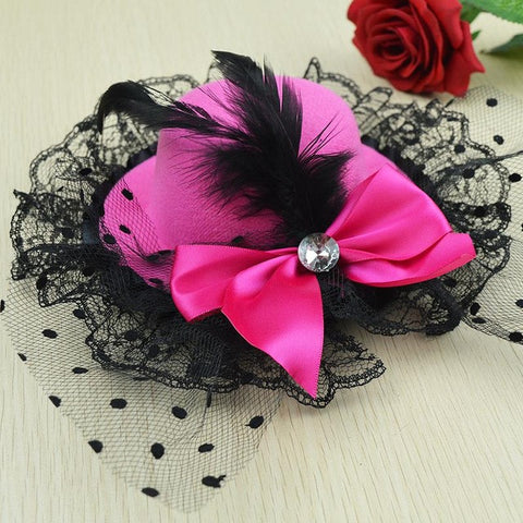 Hat Cap Lace Fascinator