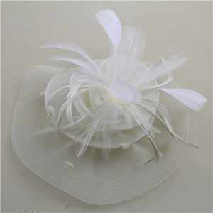 New Women Feather Fascinator
