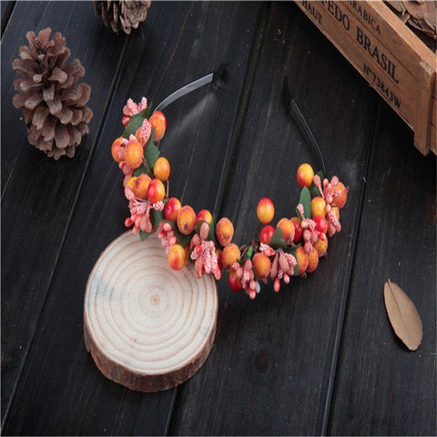 Flower Crown Women Fascinator