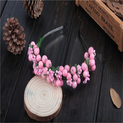 Flower Crown Women Fascinator