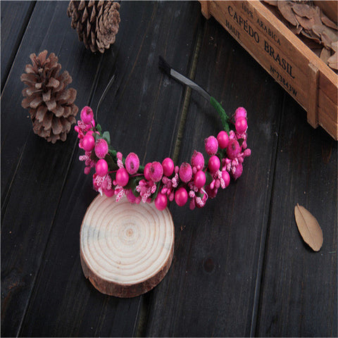 Flower Crown Women Fascinator