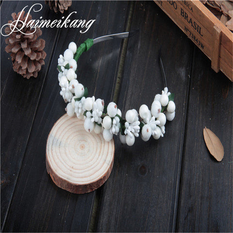 Flower Crown Women Fascinator