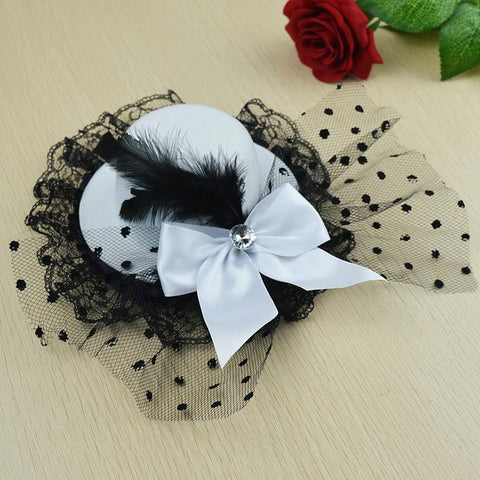 Hat Cap Lace Fascinator